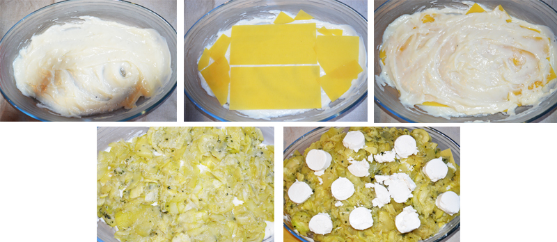 lasagne courgette