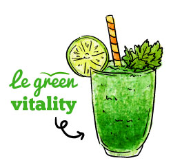 smoothie le green vitality