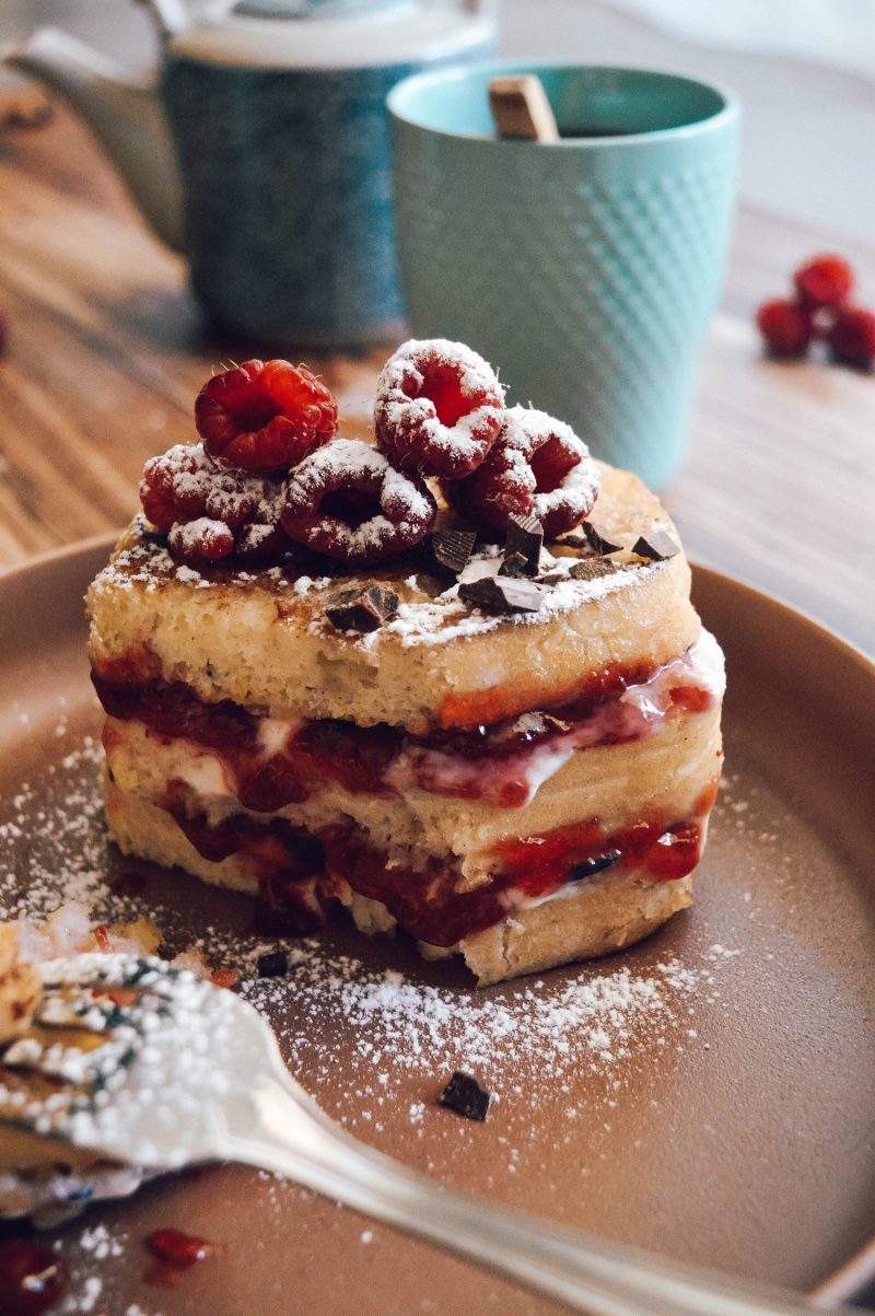 pain perdu à la cannelle healthy et Vegan